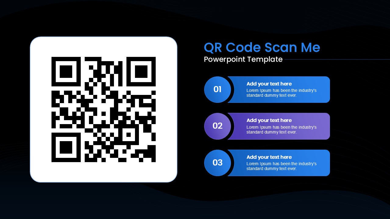 qr-code-template-powerpoint-google-slides-dark