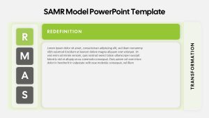 samr-model-template-powerpoint-google-slides-green