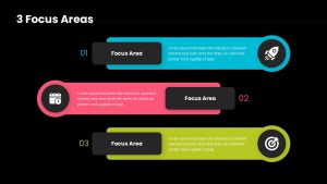 three-focus-areas-dark-presentation-template-powerpoint-google-slides