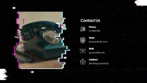 vintage-telephone-contact-info-dark-template-powerpoint-google-slides