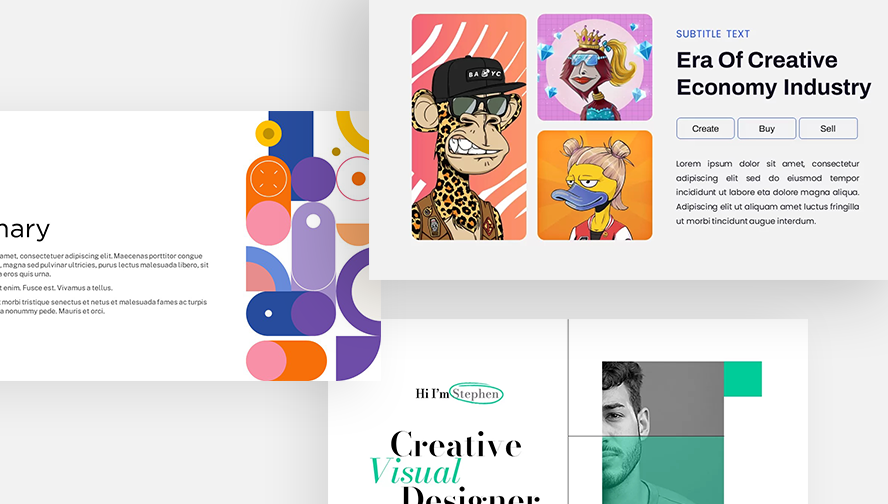Creative Presentation Templates for PowerPoint and Google Slides