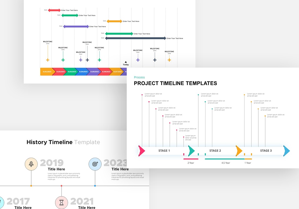 Timeline Templates for PowerPoint and Google Slides
