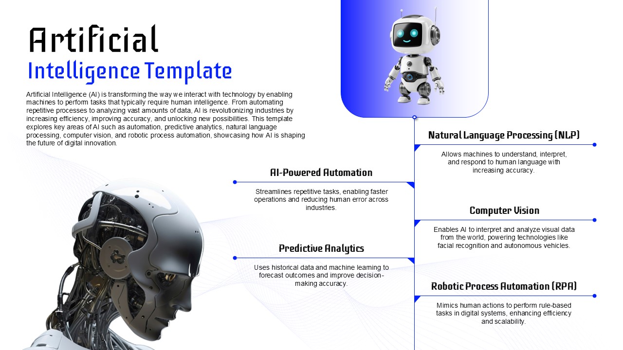 AI Overview Presentation Slide for PowerPoint & Google Slides