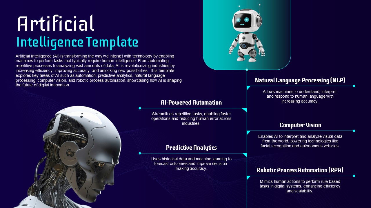 Artificial Intelligence Essentials Template for PowerPoint & Google Slides