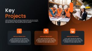 Civil Engineering Company Profile Projects Presentation Slide