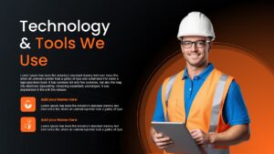 Civil Engineering Company Profile Technology Presentation Slide
