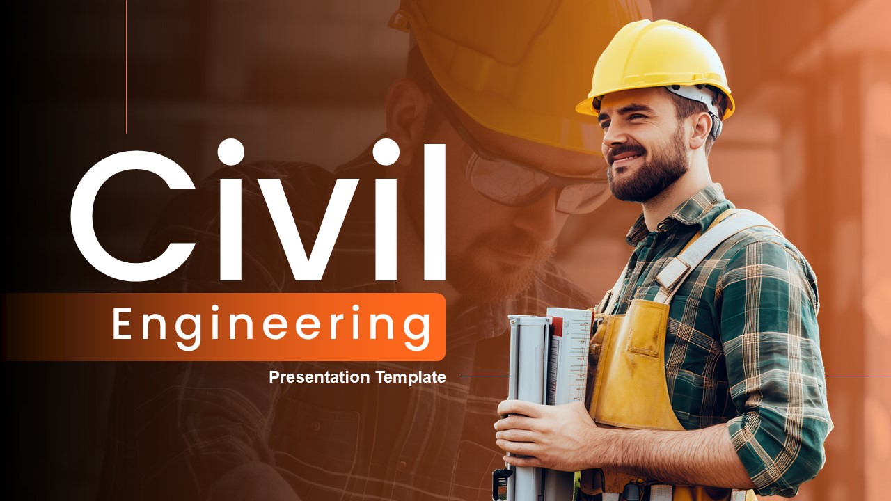 Civil Engineering Presentation Template for PowerPoint & Google Slides