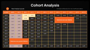 Cohort Analysis Presentation Slide