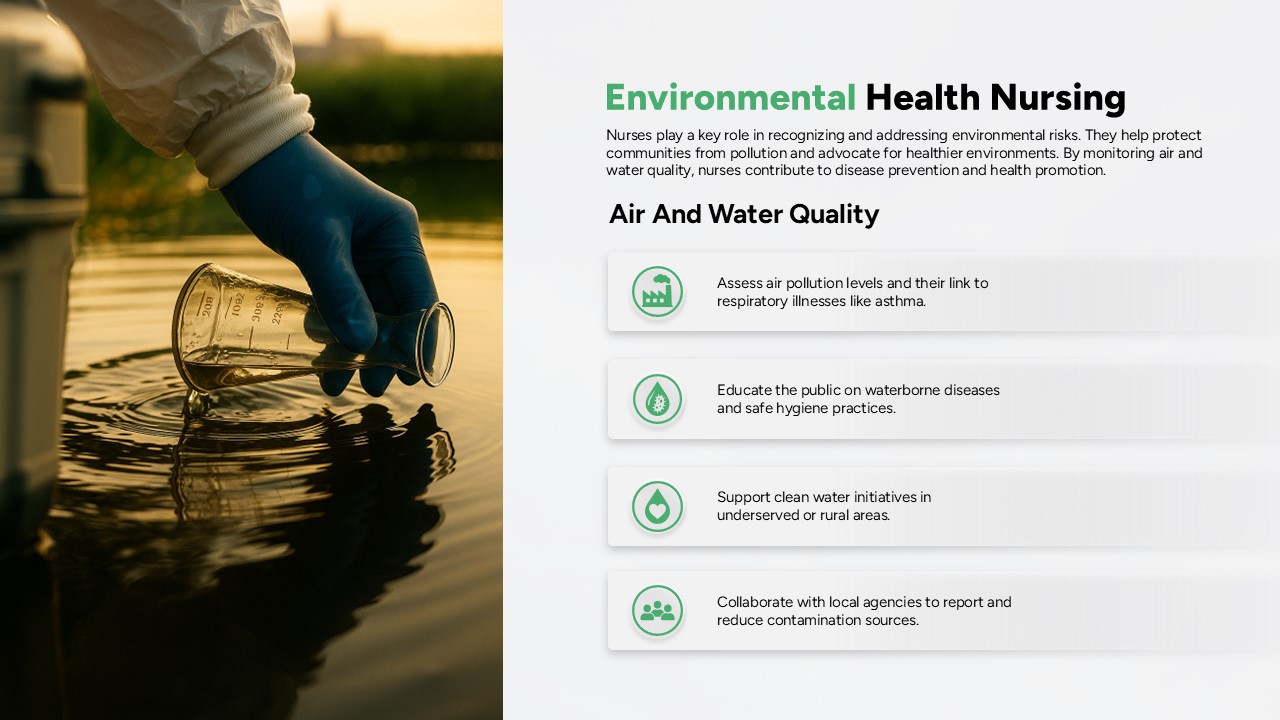 Environmental Nurse Health Template for PowerPoint & Google Slides