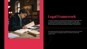 Law School Presentation Deck Legal Framework Slide