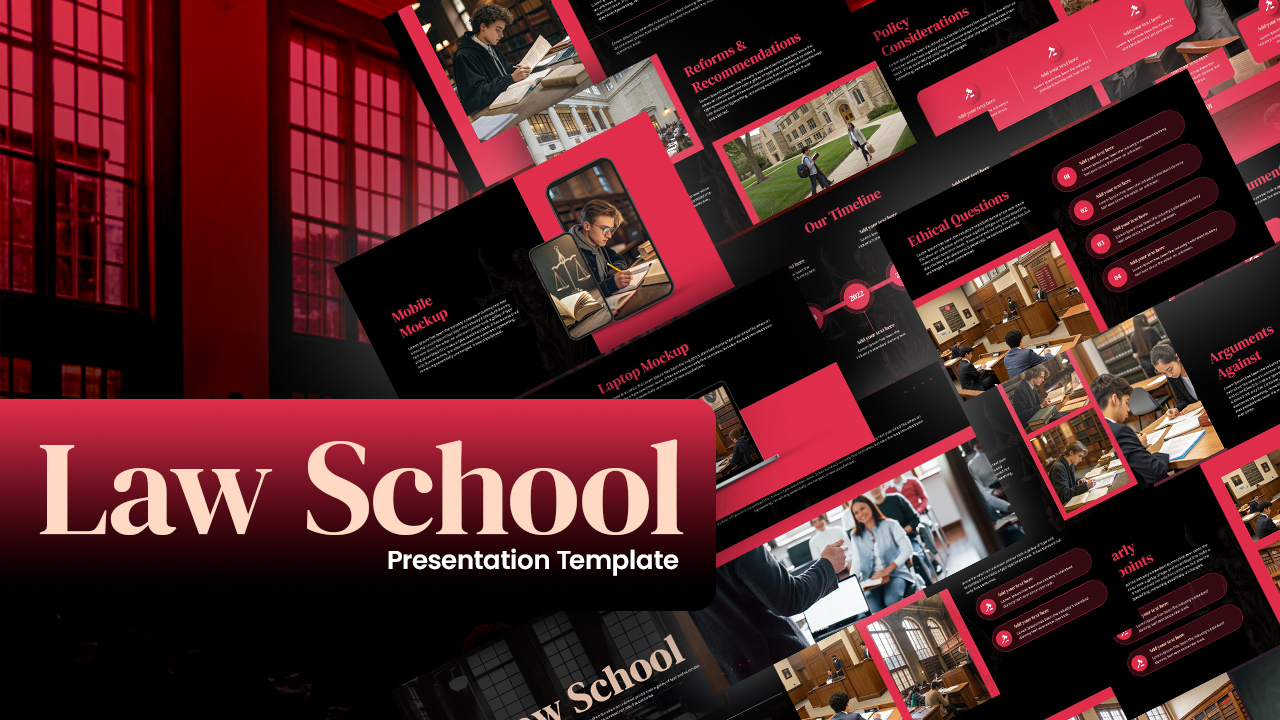 Law School Presentation Template for PowerPoint & Google Slides
