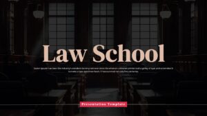 Law School Presentation Deck for PowerPoint & Google Slides
