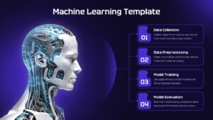 Machine Learning Workflow Steps Presentation Template