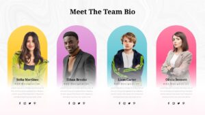 Meet the Team Bio Template for PowerPoint & Google Slides