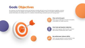 Partnership Proposal Presentation Deck Goals Objectives Slide