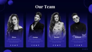 Presentation Slide for Introducing Team