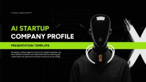 AI Startup Company Profile Presentation Deck