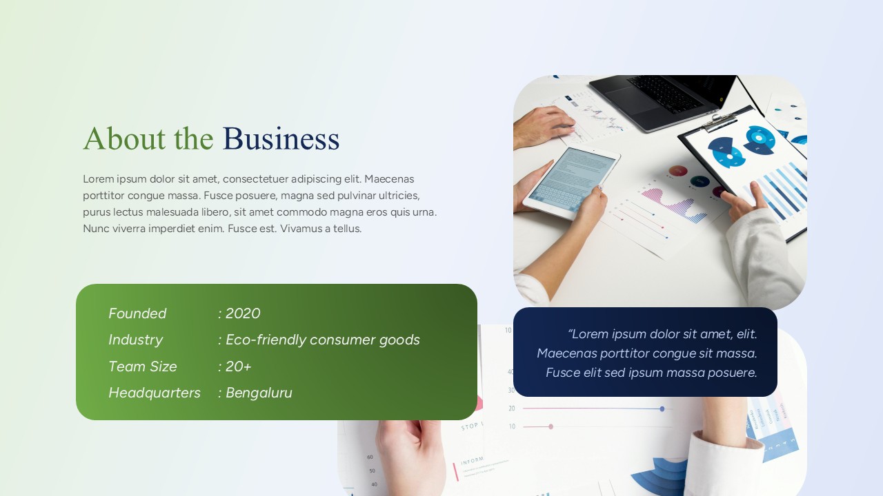 Bank Proposal Presentation About Slide