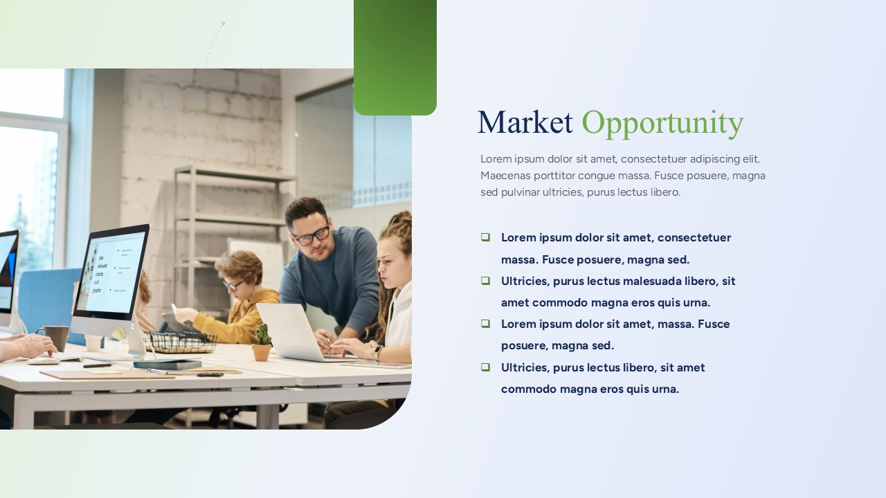 Bank Proposal Presentation Market Opportunity