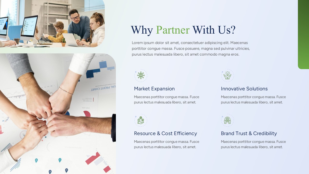 Bank Proposal Presentation Why Partner With Us