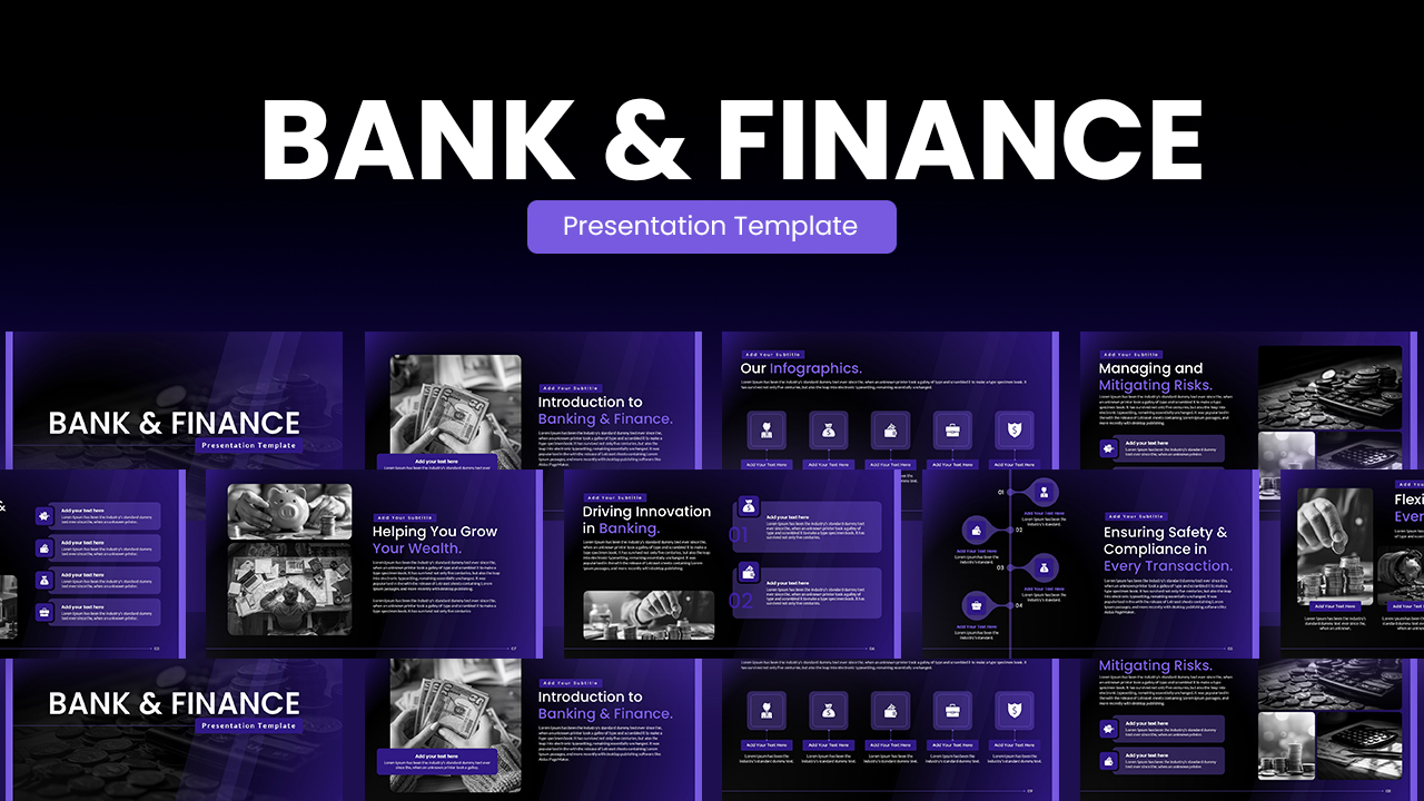 Banking and Finance Business Pitch Deck