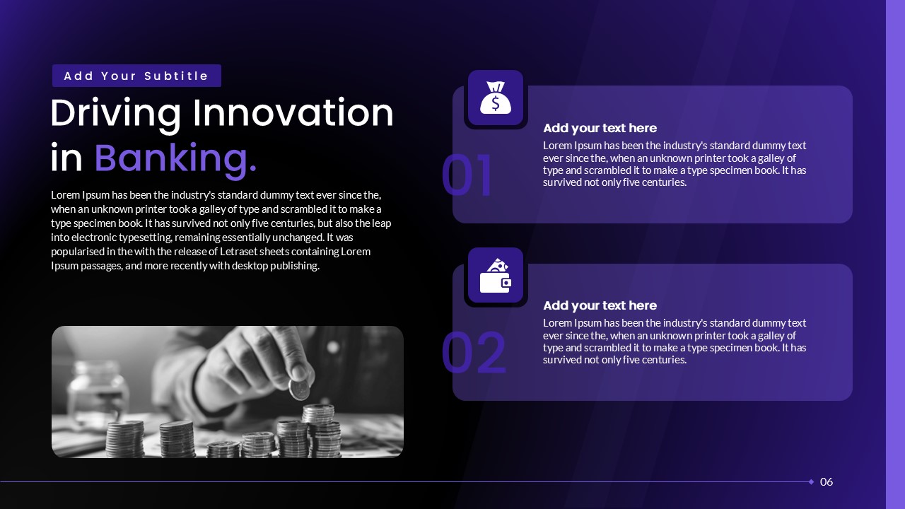 Banking and Finance Innovation Slide