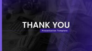 Banking and Finance Presentation Thank You Ending Slide