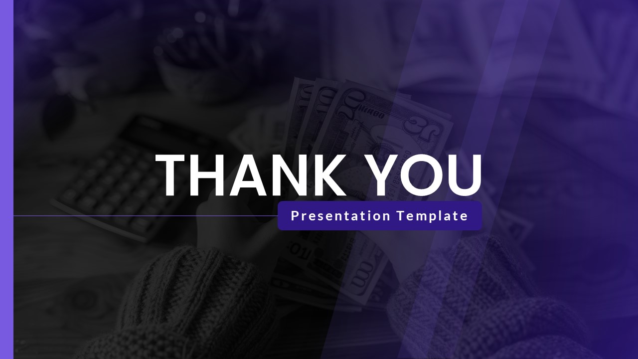 Banking and Finance Presentation Thank You Ending Slide