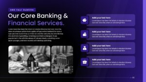 Banking and Finance Template Services Slide