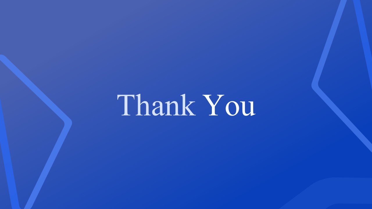Blue Business Consulting Company Profile Thank You