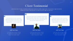 Business Consulting Company Profile Testimonial