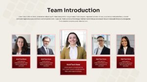 Digital-Marketing-Company-Profile-Team-Introduction Slide