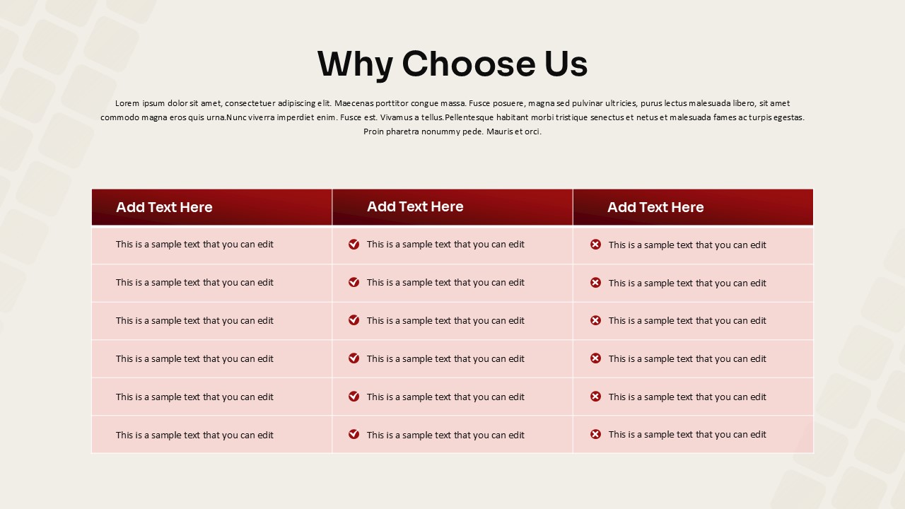 Digital Marketing Company Profile Why Choose Us Slide