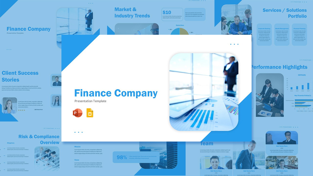 Finance Company Business Overview Deck
