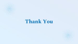 This Fund Management slide provides a Thank You layout with space for presenter contact information. Presenters can use this as a professional closing. The template includes subtle design elements and social icons.