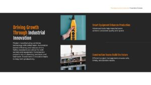 Manufacturing and Construction Industrial Strategy Presentation Slide