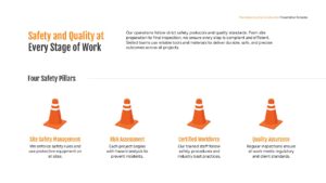 Manufacturing and Construction Template Safety Slide