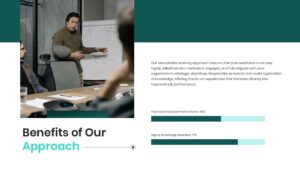 Training Consulting Template Benefits Slide