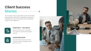 Training Consulting Template Testimonials Slide