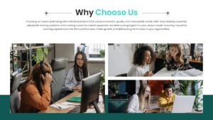 Training Consulting Template Benefits Slide