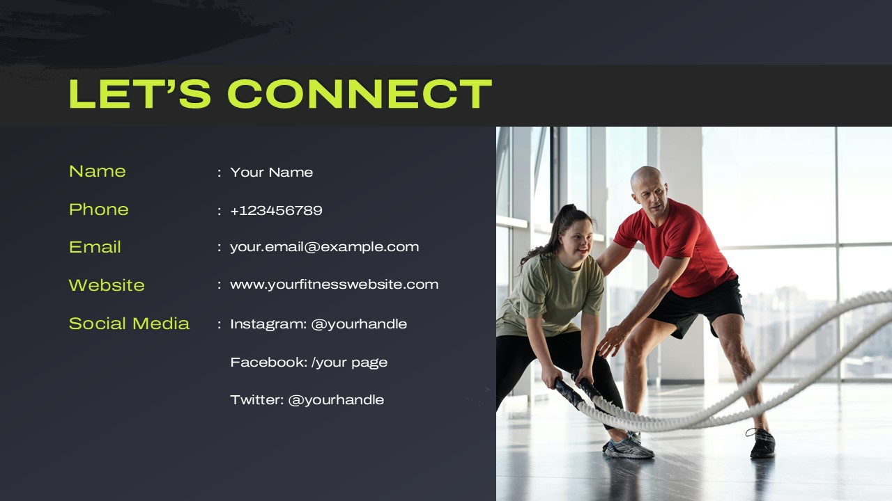 Contact Us Presentation Slide