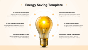 Energy Saving Presentation Slide