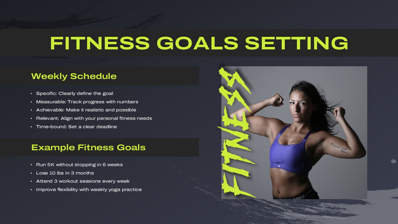 Fitness Goal Setting Presentation
