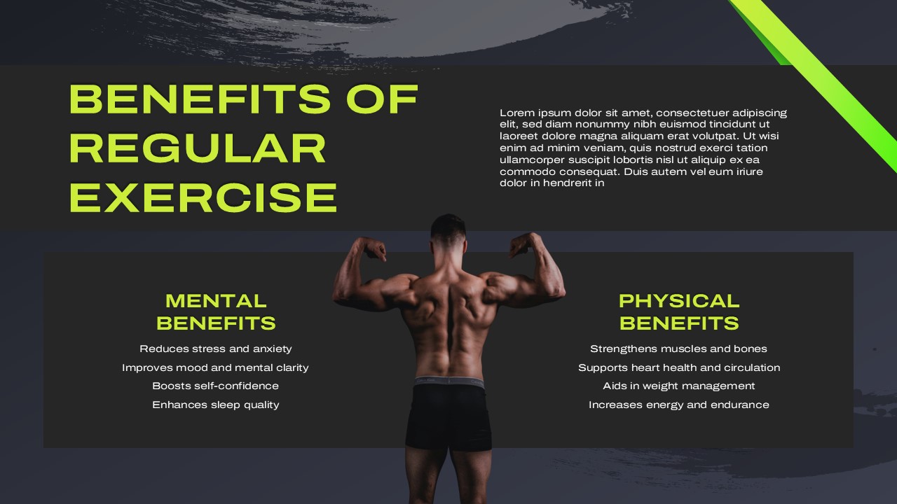 Fitness Presentation Regular Exercise Benefits