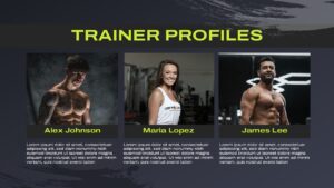 Fitness Trainer Profiles