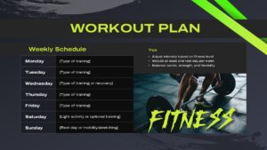Fitness Workout Plan