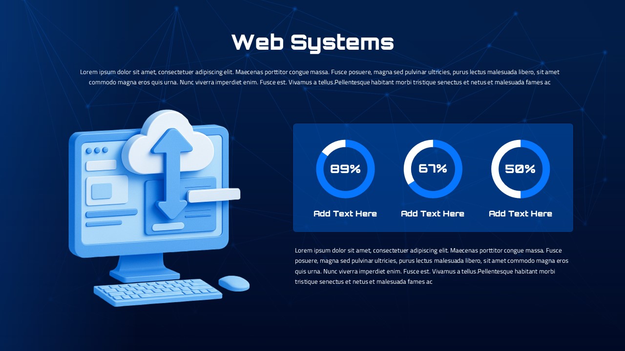 Information Technology Presentation Web Systems Slide