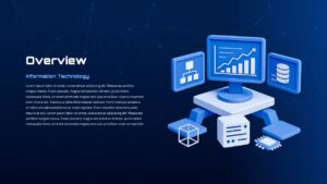 Information Technology Template Overview Slide