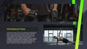 Introduction Slide Fitness Presentation