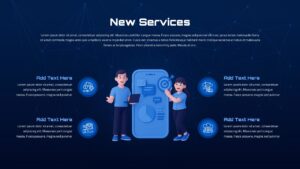 Present New Services Information Technology Slide